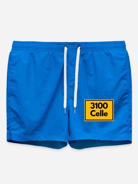 OLD POSTCODE POSTCODE RETRO 3100 CELLE - Swim Trunks - cobalt blue