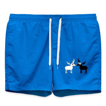 Elche - Badeshorts - Cobalt blue - Vorne - AI Model Male 185 light (185cm)
