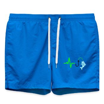 Icône de pêche à la ligne à impulsions - Short de bain - cobalt blue - Devant - AI Model Male 185 light (185cm)