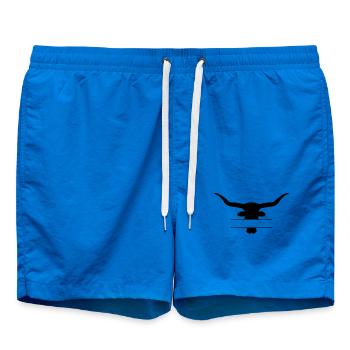 Châssis fendu Longhorn - Short de bain - cobalt blue - Devant - AI Model Male 185 light (185cm)