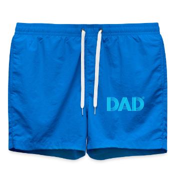 Père Gémeaux Papa Gémeaux - Short de bain - cobalt blue - Devant - AI Model Male 185 light (185cm)