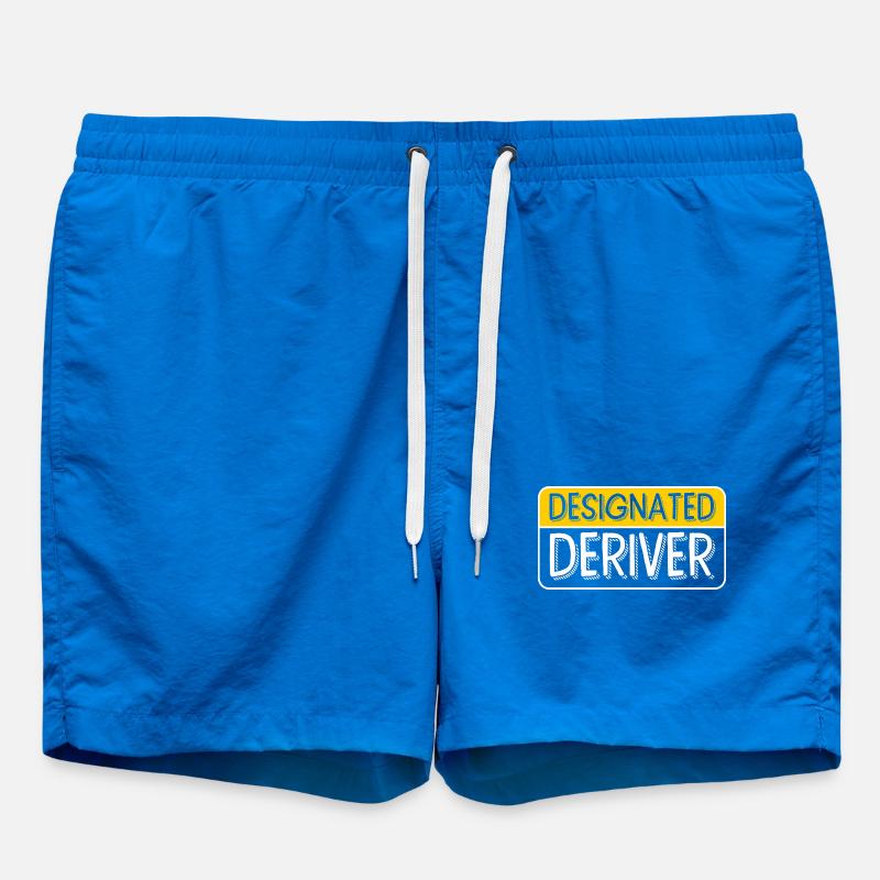 math math - Swim Trunks - cobalt blue