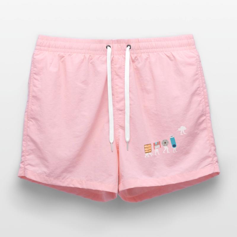 Cloud Computing Funny Programmer Data AI Software Swim Trunks
