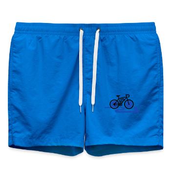 Moteur à engrenages moderne pour vélo électrique - Short de bain - cobalt blue - Devant - AI Model Male 185 light (185cm)