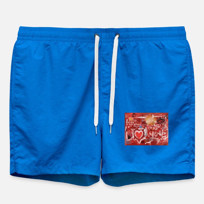 Connected-Alone-Severino-Canepa - Short de bain - cobalt blue