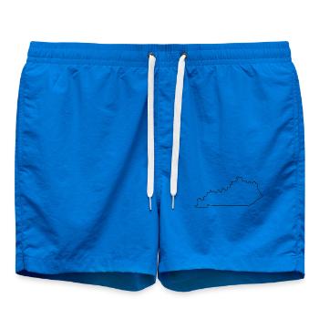 Karte von Kentucky - Badeshorts - Cobalt blue - Vorne - AI Model Male 185 light (185cm)