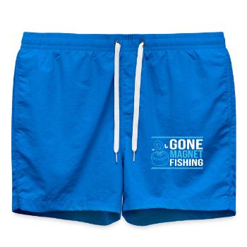 Magnet Fishing Fishing Magnet Angler - Short de bain - cobalt blue - Devant - AI Model Male 185 light (185cm)