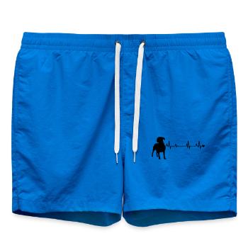 Hund - Badeshorts - Cobalt blue - Vorne - AI Model Male 185 light (185cm)