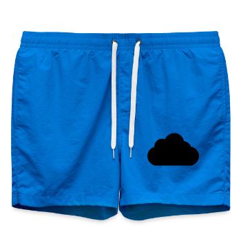 Wolke - Badeshorts - Cobalt blue - Vorne - AI Model Male 185 light (185cm)