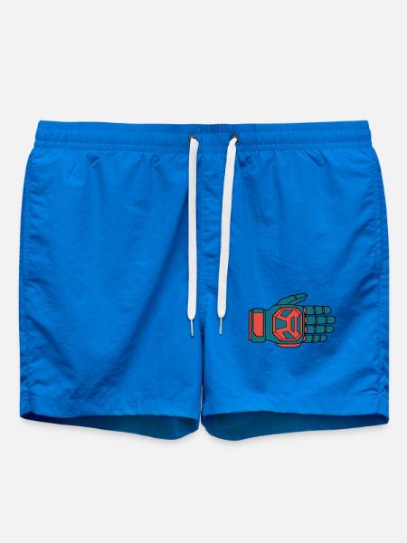 Safe Downhill Gloves BMX - Swim Trunks - cobalt blue