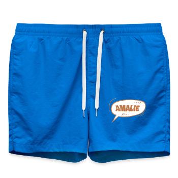 Vorname Amalie - Badeshorts - Cobalt blue - Vorne - AI Model Male 185 light (185cm)