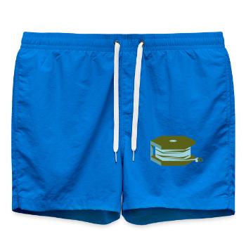 Équipement de pêche pour bobine de ligne de pêche - Short de bain - cobalt blue - Devant - AI Model Male 185 light (185cm)