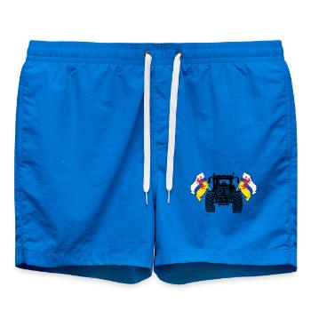 Limburg_Tractor_Pride - Short de bain - cobalt blue - Devant - AI Model Male 185 light (185cm)