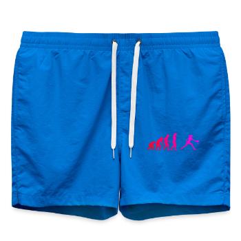 Pickleball Trainer Design für Pickleballspiel Fans - Badeshorts - Cobalt blue - Vorne - AI Model Male 185 light (185cm)