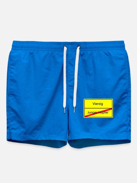 ortsschild_vierzig - Badeshorts - Cobalt blue