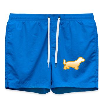 Teckel - Short de bain - cobalt blue - Devant - AI Model Male 185 light (185cm)