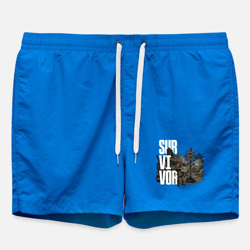 Survivant - Short de bain - cobalt blue