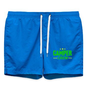 Équipe camping-campeur - Short de bain - cobalt blue - Devant - AI Model Male 185 light (185cm)