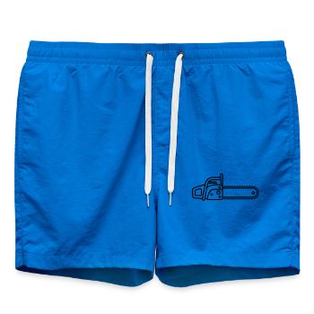 tronçonneuse - Short de bain - cobalt blue - Devant - AI Model Male 185 light (185cm)
