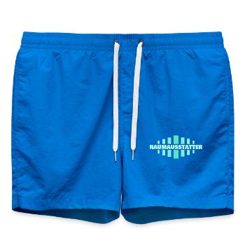 Job Raumausstatter - Badeshorts - Cobalt blue - Vorne - AI Model Male 185 light (185cm)