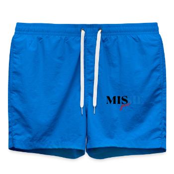 Zartes Design erfordert ein Bild - Badeshorts - Cobalt blue - Vorne - AI Model Male 185 light (185cm)