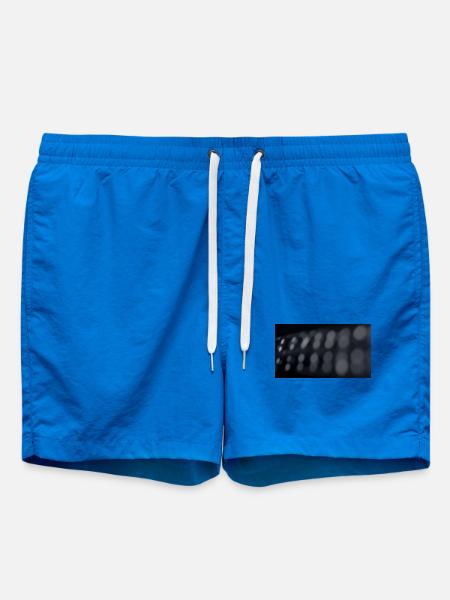 Abstraktes verschwommenes Lichtmuster mit weichem Bokeh - Badeshorts - Cobalt blue