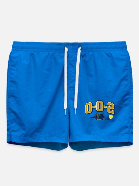 0-0-2 Pickleball Shirt - Fight Begins - Swim Trunks - cobalt blue