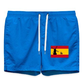 Don Quichotte - Short de bain - cobalt blue - Devant - AI Model Male 185 light (185cm)