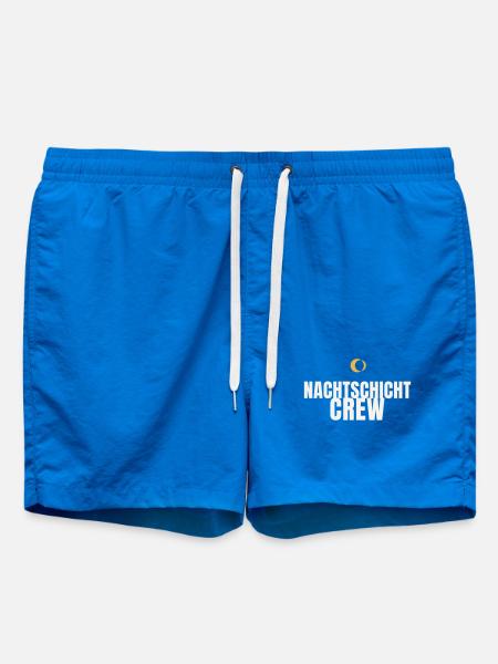 Nachtschicht Crew Schichtarbeit Pflege Nachtdienst - Badeshorts - Cobalt blue
