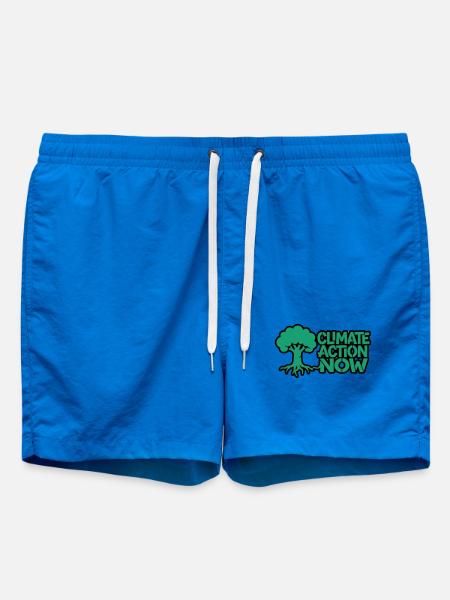 Tree Root Climate Nature Logo - Swim Trunks - cobalt blue