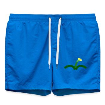 Pissenlit - Short de bain - cobalt blue - Devant - AI Model Male 185 light (185cm)