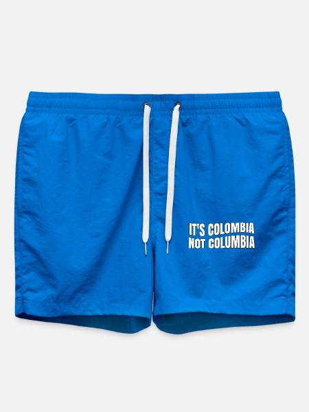 Colombie Pas Colombie Drapeau colombien Colombie - Short de bain - cobalt blue