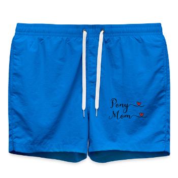 Pony Mama - Badeshorts - Cobalt blue - Vorne - AI Model Male 185 light (185cm)