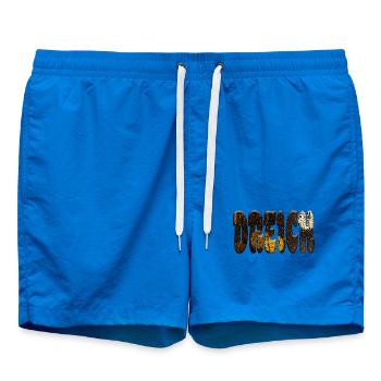 Dreich - Swim Trunks - cobalt blue - Front - AI Model Male 185 light (185cm)