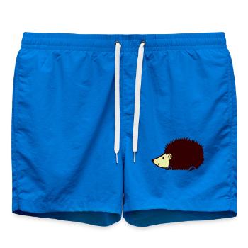 Silhouette de hérisson câlin - Short de bain - cobalt blue - Devant - AI Model Male 185 light (185cm)