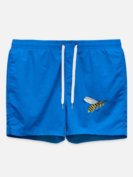 Hornisse im Streifen-Design - Badeshorts - Cobalt blue