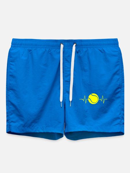Tennis Herzschlag Ball - Badeshorts - Cobalt blue