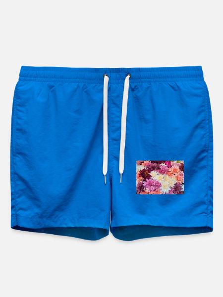 FlowerPower! - Badeshorts - Cobalt blue