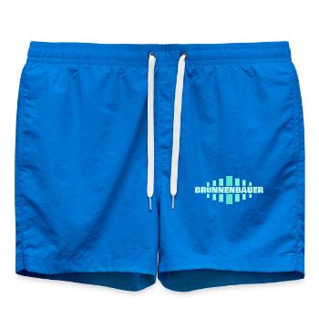 Job Brunnenbauer - Badeshorts - Cobalt blue - Vorne - AI Model Male 185 light (185cm)