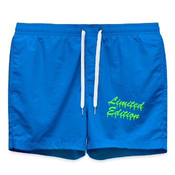 Limited Edition - Badeshorts - Cobalt blue - Vorne - AI Model Male 185 light (185cm)