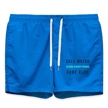 Salt Water Cures Everything Surf Club - Badeshorts - Cobalt blue - Vorne - AI Model Male 185 light (185cm)