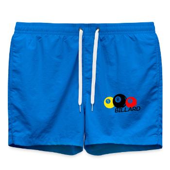 Billard - Badeshorts - Cobalt blue - Vorne - AI Model Male 185 light (185cm)
