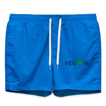 Vegan - Badeshorts - Cobalt blue - Vorne - AI Model Male 185 light (185cm)