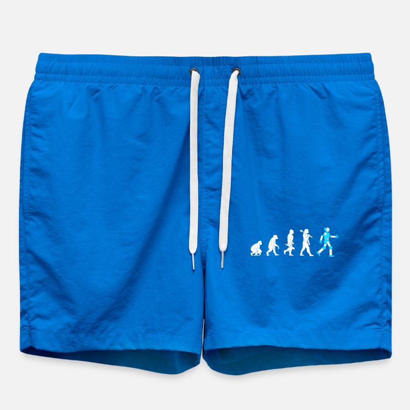 GPT Artificial Intelligence - Swim Trunks - cobalt blue