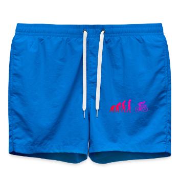 Illustrations de vélo de route pour votre tenue - Short de bain - cobalt blue - Devant - AI Model Male 185 light (185cm)