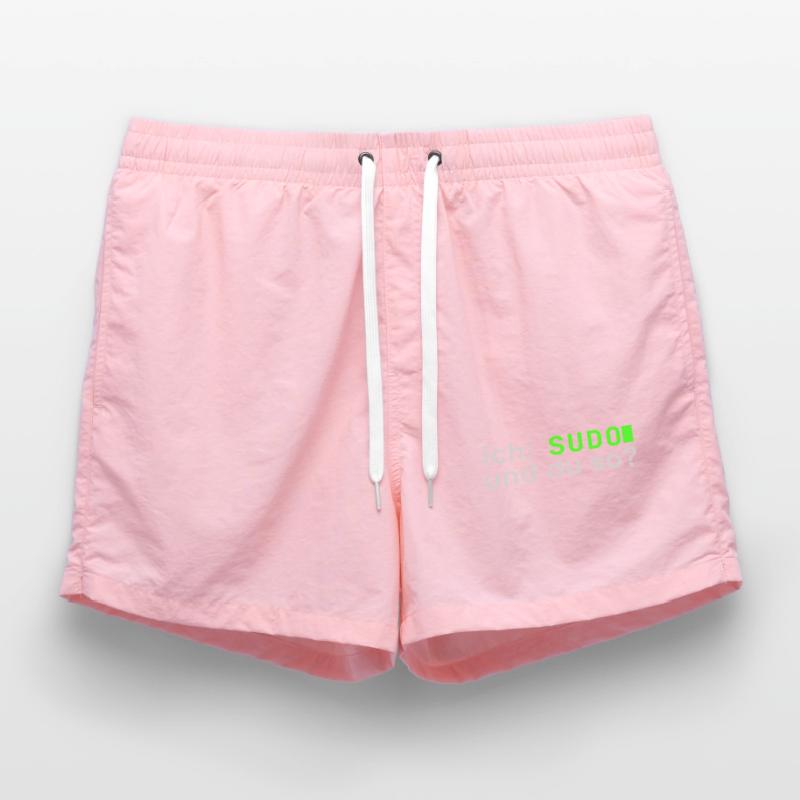 ich: SUDO und du so? Linux Spruch - Programmierer Badeshorts