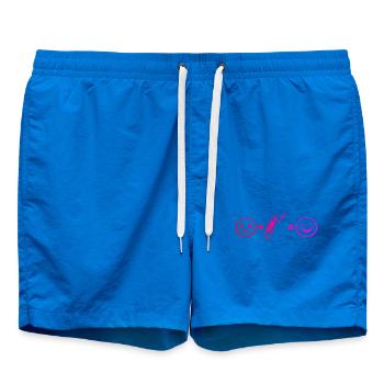Geschenkidee für einen Tennis mit Tennis - Badeshorts - Cobalt blue - Vorne - AI Model Male 185 light (185cm)