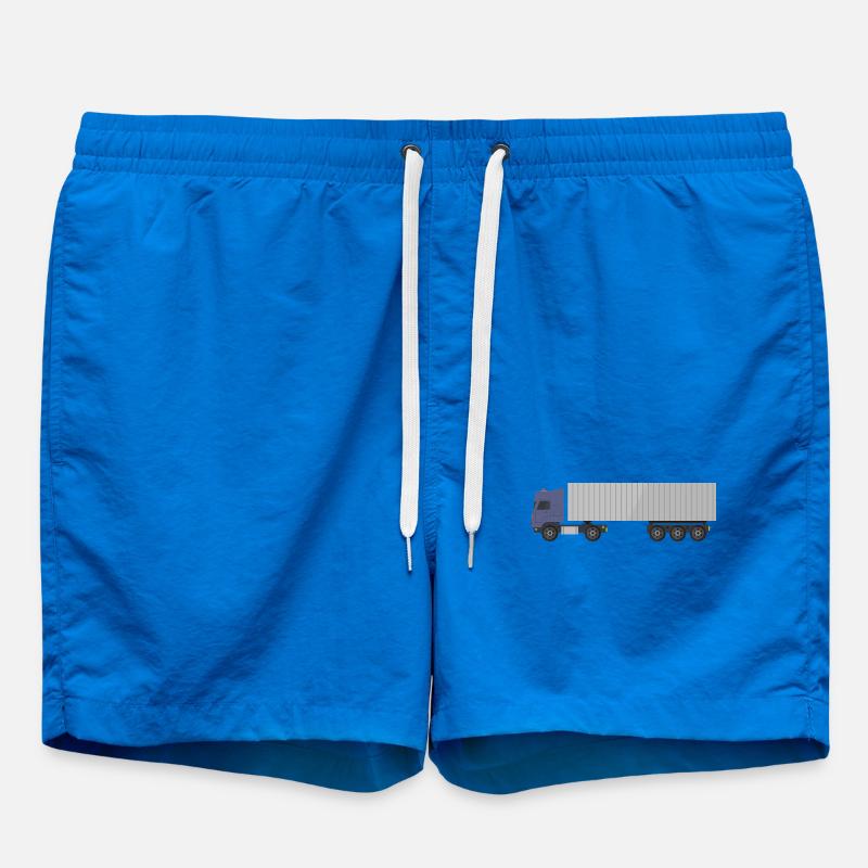 Container trucks - Swim Trunks - cobalt blue