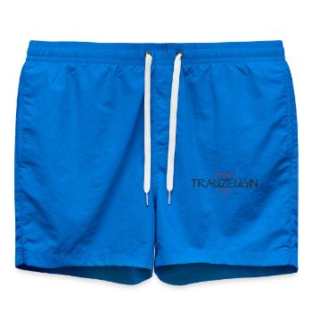 Enterrement de vie de jeune fille de la demoiselle d’honneur - Short de bain - cobalt blue - Devant - AI Model Male 185 light (185cm)