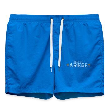 Best Of Ariege T-Shirt Cadeau Humour - Short de bain - cobalt blue - Devant - AI Model Male 185 light (185cm)